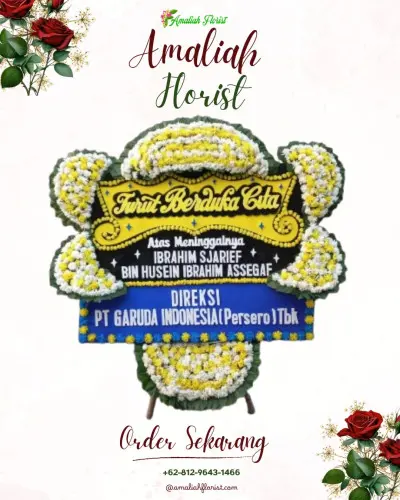 Papan Bunga Duka di Kedungjajang